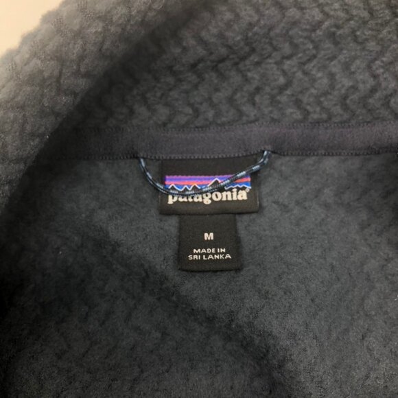 Patagonia Women's R1 Air Fleece Zip-Neck Size M Gray 1/2 Zip - Picture 4 of 8